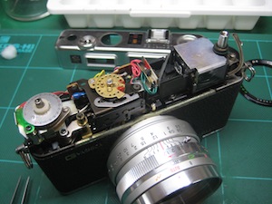 カメラ修理・ヤシカ エレクトロ35