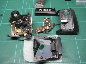 美品 ニコン F2 フォトミック ファインダー分解清掃済 モルト交換済