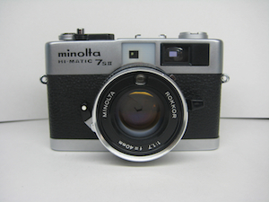 カメラ修理・ミノルタハイマチック7SⅡ・HI-MATIC7SⅡ カメラ修理・ミノルタハイマチック7SⅡ・HI-MATIC7SⅡ