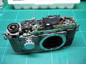 カメラ修理・オリンパスPEN-FT